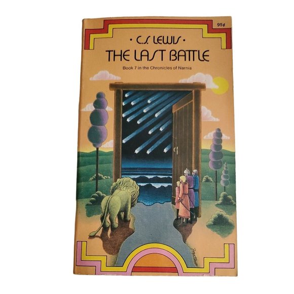 CS Lewis The Last Battle Book 7 Chronicles Of Narnia Vintage 1st Collier - Picture 1 of 6